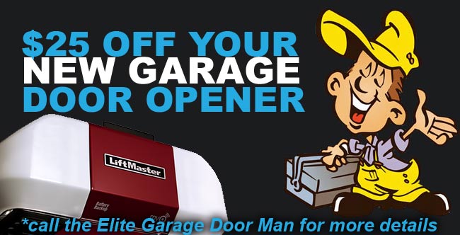 $25 Off Your New Garage Door Opener