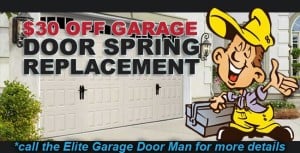 $30 OFF Garage Door Springs