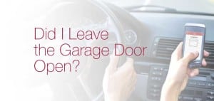 Smartphone control your garage door opener